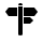 access, directions, no, sign icon