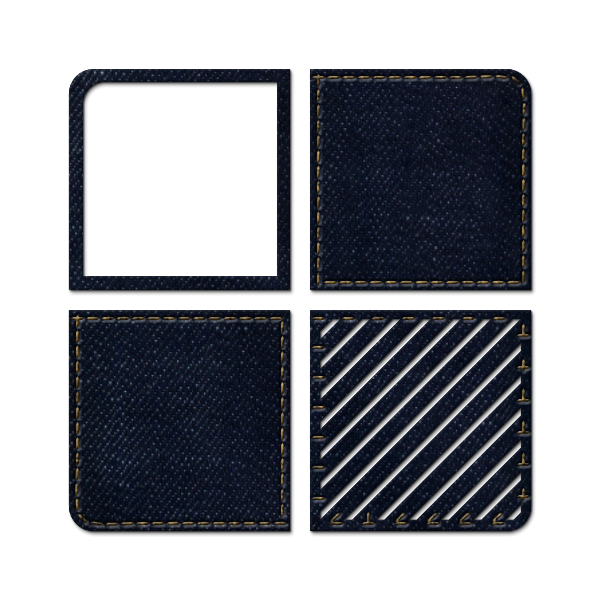 denim,jean,social,delicious icon