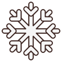 christmas, snow, snowflake, winter svg vector icon