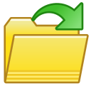 file, folder, open svg vector icon