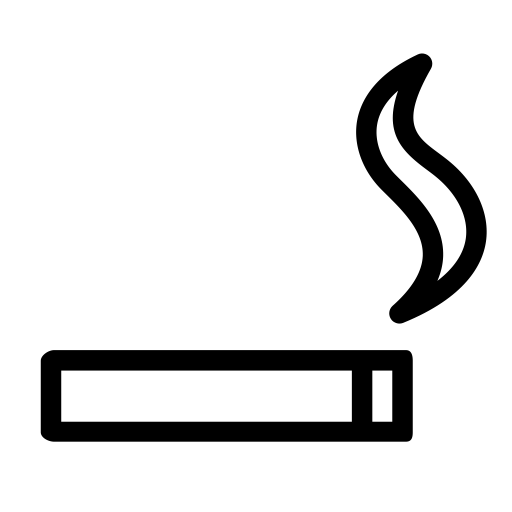 Smoking svg vector icon