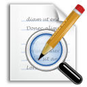 old,edit,find,replace,write,writing,seek,search icon