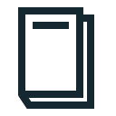 book, office, pages, read, title svg vector icon