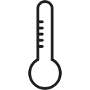 celsius, fahrenheit, temperature, thermometer, weather svg vector icon