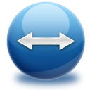 hor, resize icon