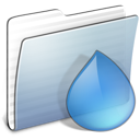 graphite,stripped,folder,torrent icon