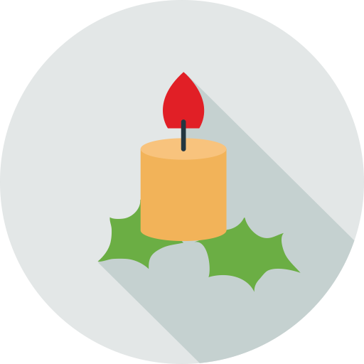 Candle svg vector icon