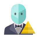 management,pyramid icon