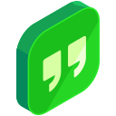 hangouts, internet, media, network, online, social svg vector icon