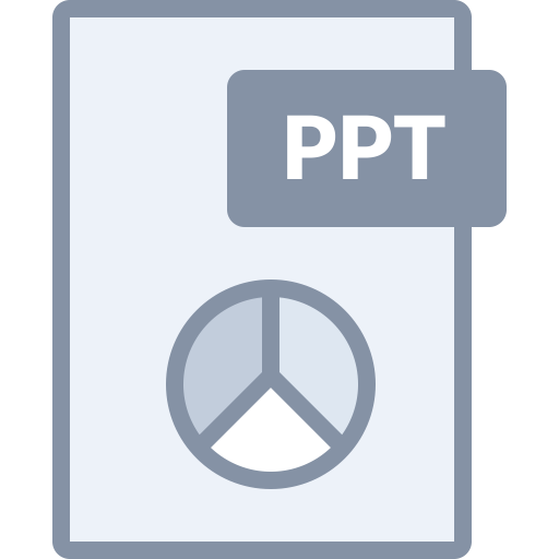 Ppt svg vector icon