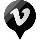 media, social, vimeo svg vector icon