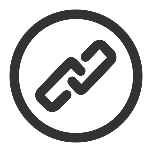 Link svg vector icon