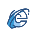 explorer, internet, media, network, social svg vector icon