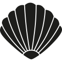 clam, clams svg vector icon