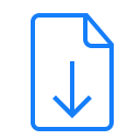document, download svg vector icon