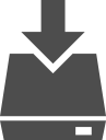 drive,download,black icon