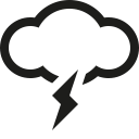 storm svg vector icon