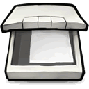 scanner,strawberry icon
