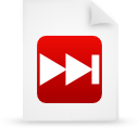 document, file, paper, red icon
