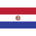 ensign, flag, nation, paraguay svg vector icon