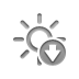brightness,down icon