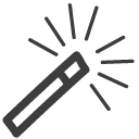 magic, wand icon