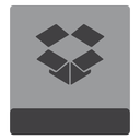 dropbox, hdd icon