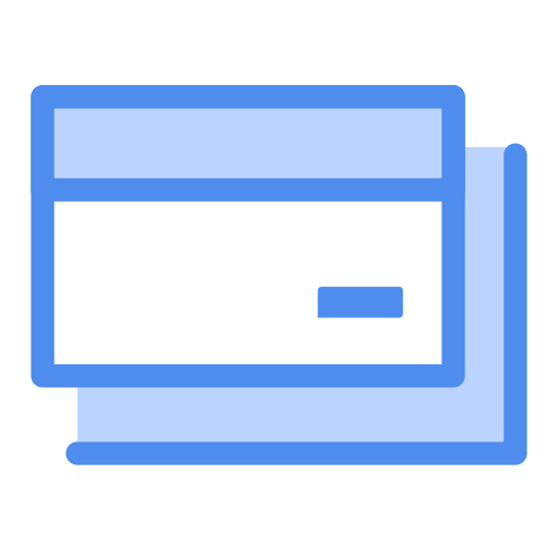 Bank Card svg vector icon
