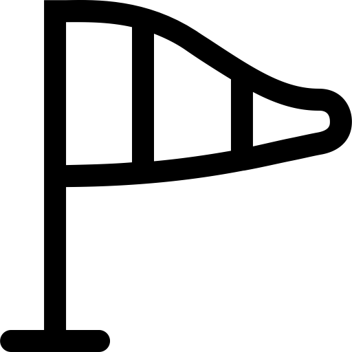 Wind Cone svg vector icon