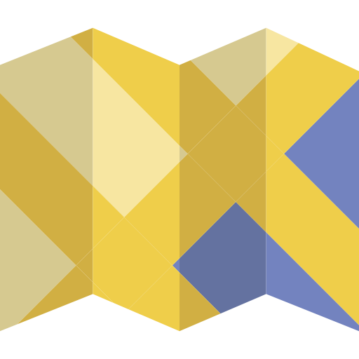Map svg vector icon