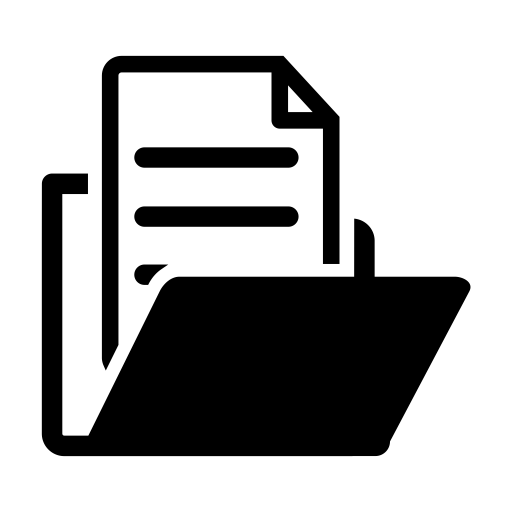 Open svg vector icon