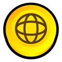 internet, norton, security icon