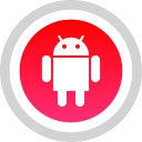 android, logo, media, social svg vector icon