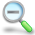 out, zoom icon
