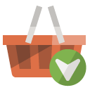 shopping,basket,down icon