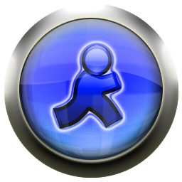 blue,aim icon