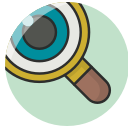 find, glass, look up, magnifier, magnifying, search svg vector icon