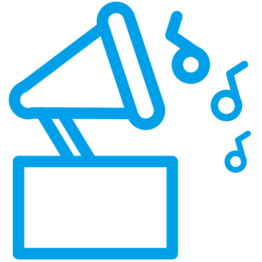 Music Box svg vector icon