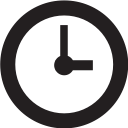 clock svg vector icon