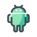 android, device, media, social, web svg vector icon