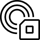 rfid,sensor icon