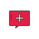 create, new, new message, pinterest svg vector icon