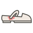 asian, schoolgirl, shoes, student, student shoes, teenage, uniform svg vector icon