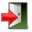 application, exit, gnome icon