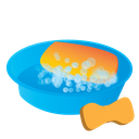 bucket, cleaning, janitor, soap icon