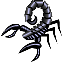 black,scorpion icon