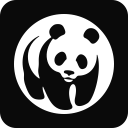world wild fund, wwf svg vector icon