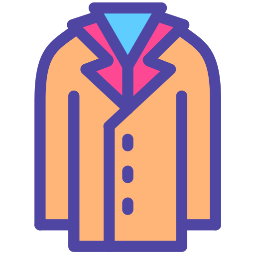 Overcoat svg vector icon
