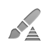 brush,pyramid icon