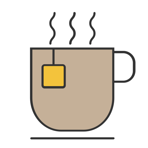Tea svg vector icon